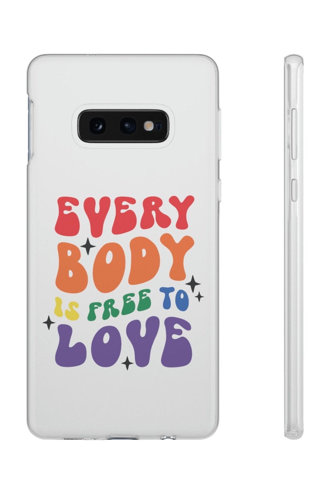 Everybody Is Free To Love Flexi Phone Cases