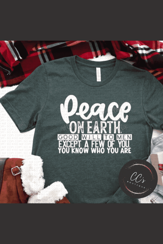 Peace on Earth Tee
